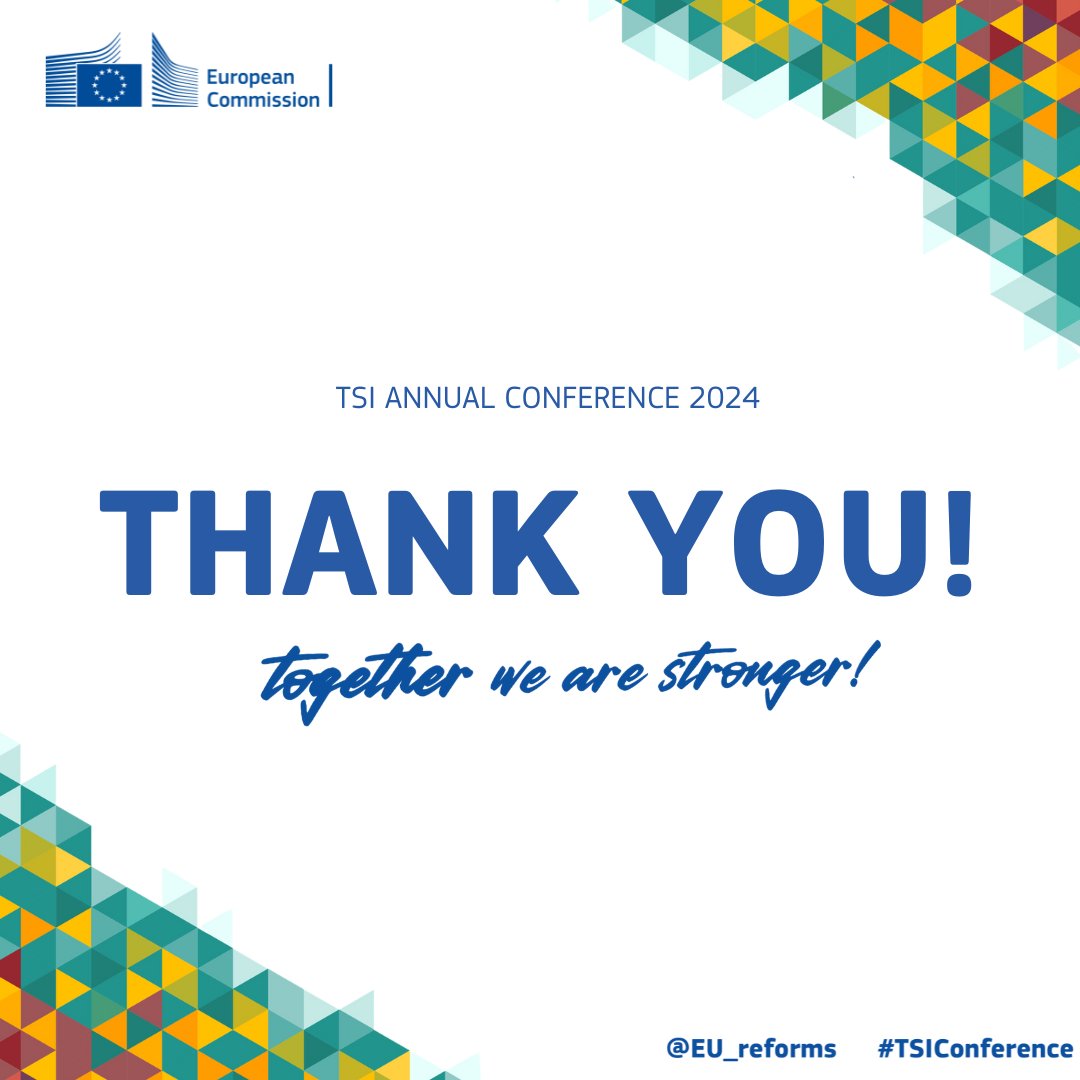 It's a wrap! 🙌 ✨2000 unique online viewers ✨300 participants on site ✨21 guest speakers from 14 Member States 🇪🇺 ✨And many great suggestions and creative ideas on how to get even stronger by working together. 💪 Thank you!