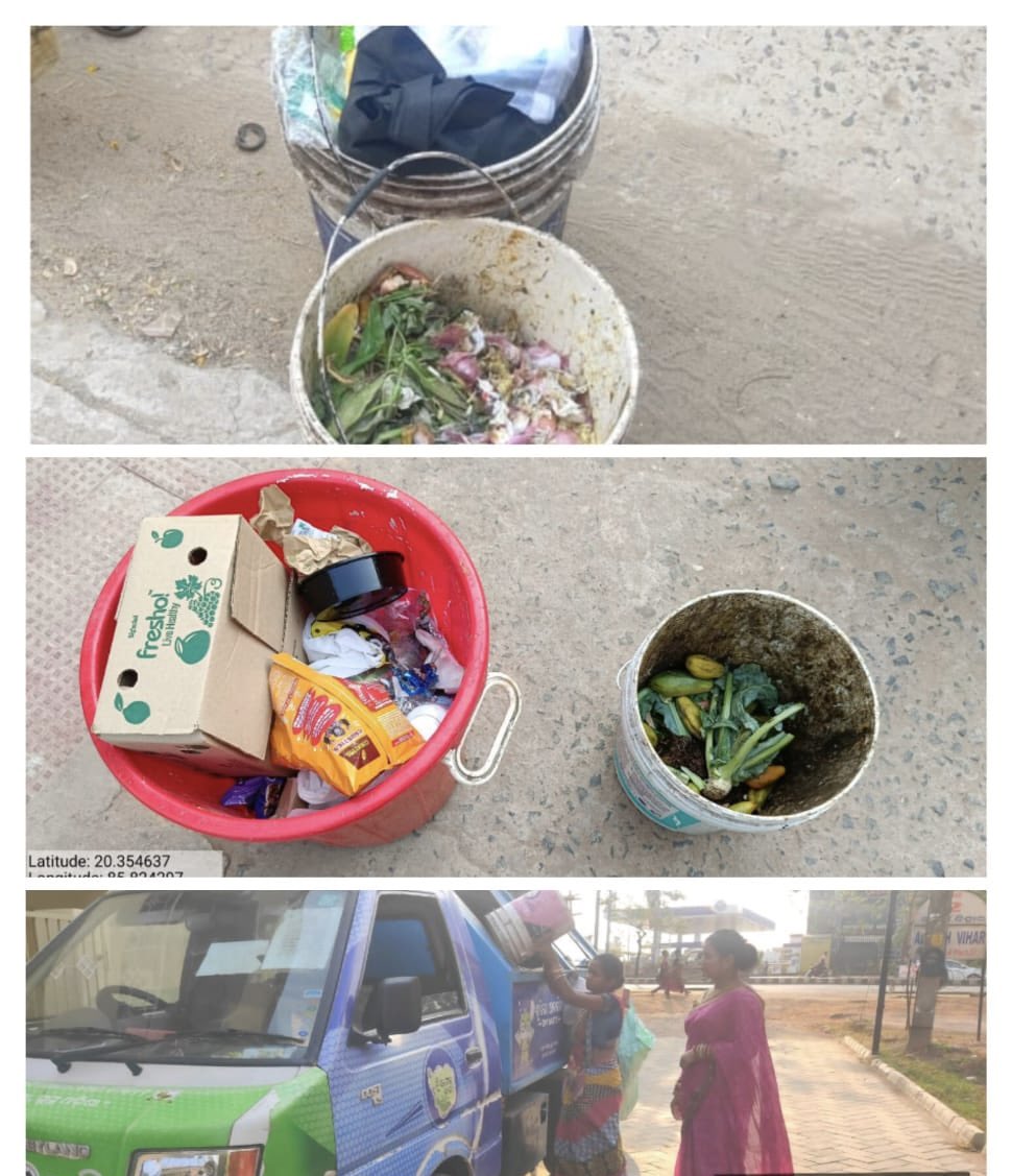 Door-to-door waste collection paired with awareness campaigns on segregated waste disposal and the use of separate dustbins are driving positive change. Let's continue working together towards a cleaner, greener future for all. #WasteManagement 
#BhubaneswarFirst