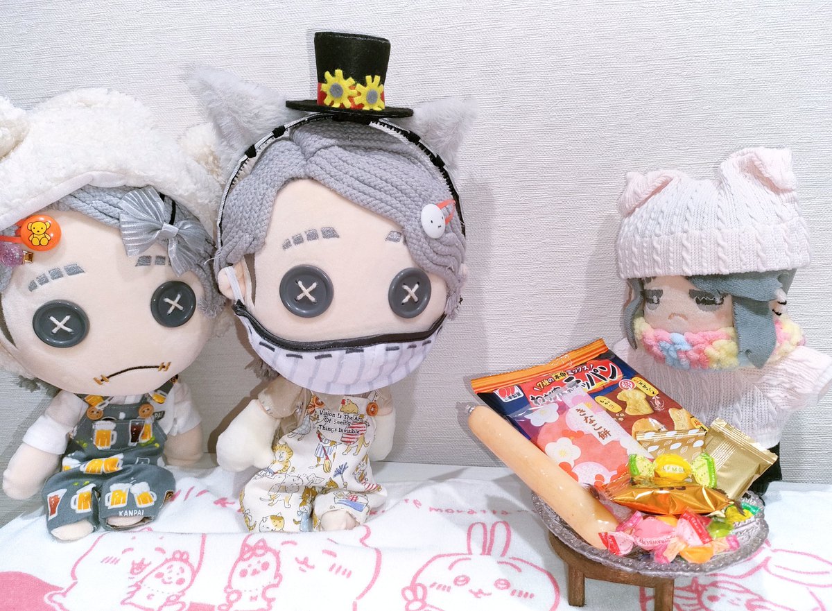 可哀想だったので菓子盆あげました