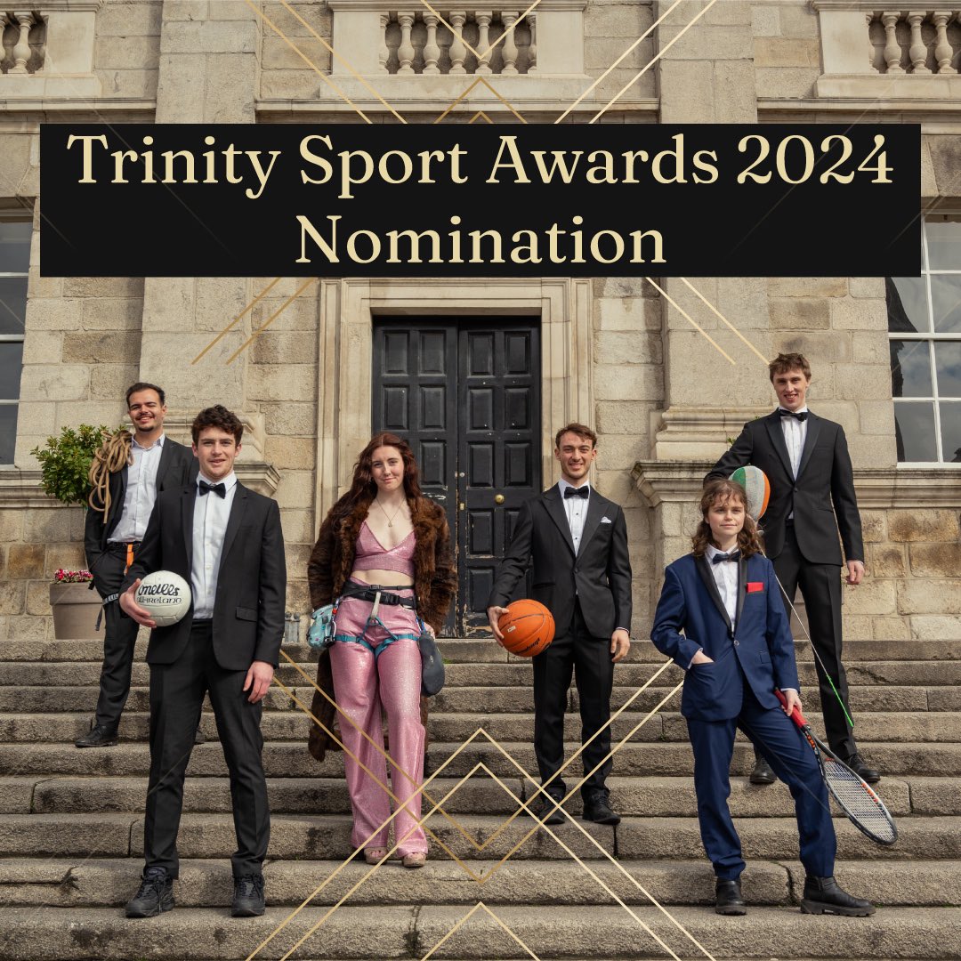 ✨Congrats to everyone nominated for a Trinity Sport Award this year ✨The annual Trinity Sport Awards celebrates the extraordinary commitment made by the sporting community at @tcddublin 🙌🏼

👉🏻 See the categories and nominees tcd.ie/sport/news--ev…

#TrinitySportAwards2024