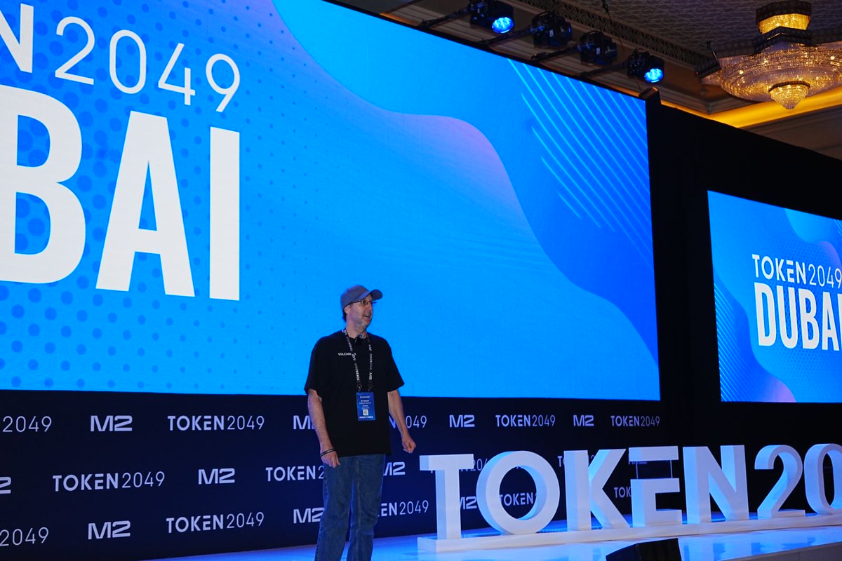 The TOKEN2049 conference in Dubai concluded with Volcano X Capital as a standout sponsor. 
The premier event, attracting leaders from the Web3 space, saw over 5,000 companies and 10,000 attendees.  #Bitcoin 
#TOKEN2049 #Web3