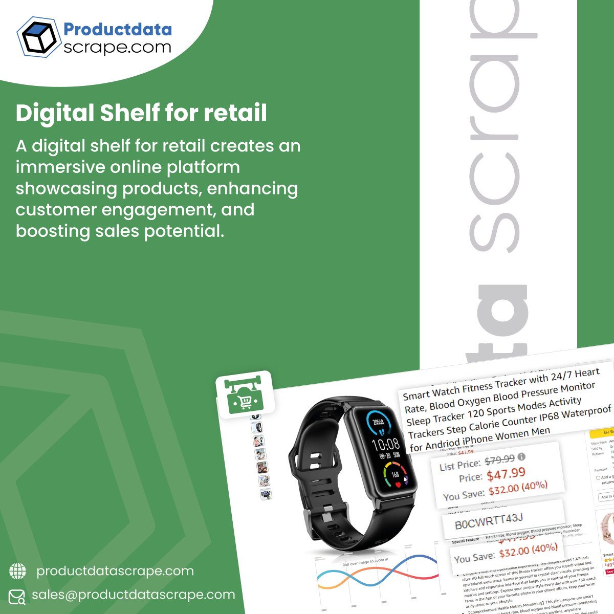 ProductScrape's tweet image. Track and optimize your ecommerce product performance using #DigitalShelfAnalytics solutions. Our solutions are available in the USA, UK, Canada, Australia, etc.

Know More:productdatascrape.com/digital-shelf-…

#DigitalShelfForRetail #DigitalShelfOptimization 
 #DigitalShelf  #Unitedstates