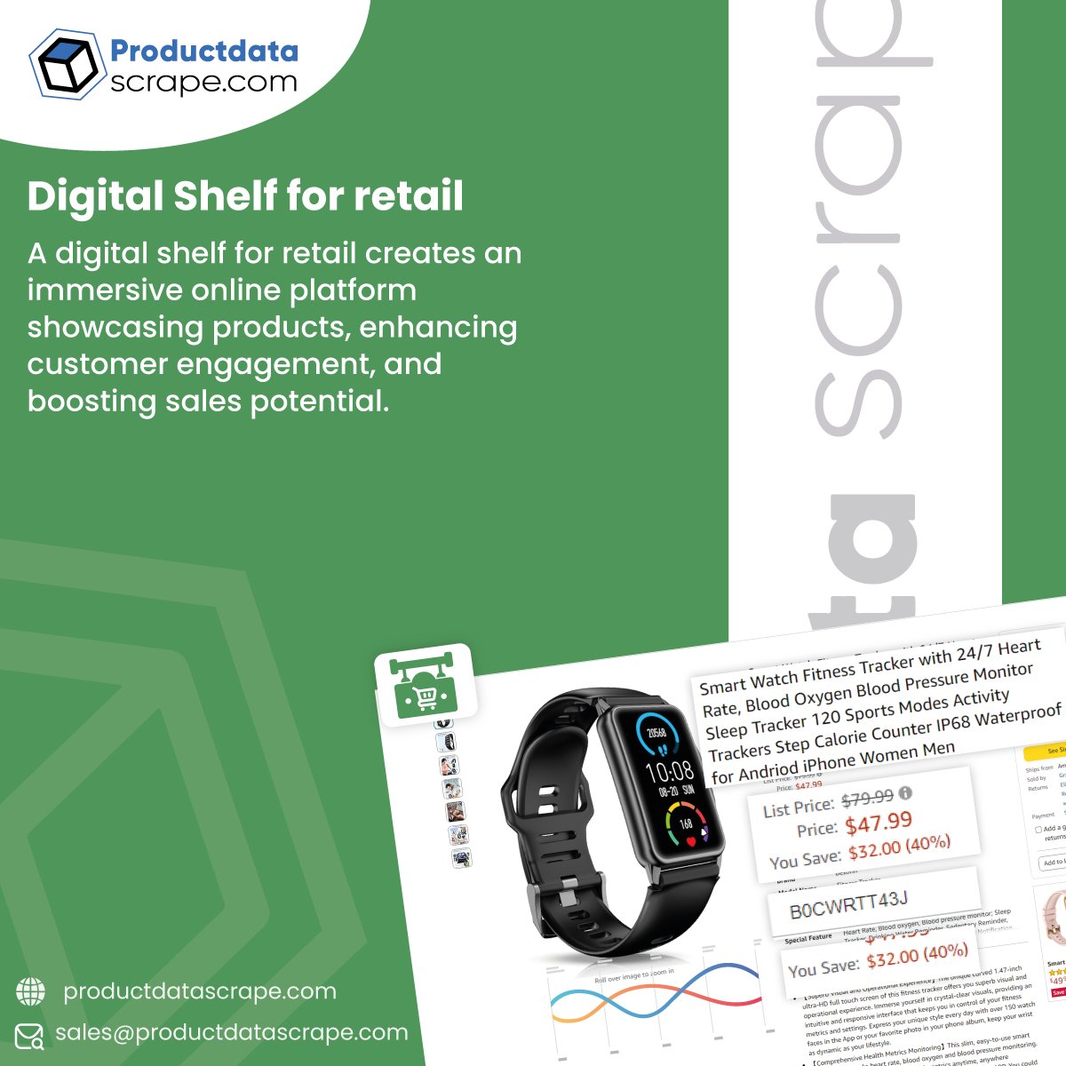 Track and optimize your ecommerce product performance using #DigitalShelfAnalytics solutions. Our solutions are available in the USA, UK, Canada, Australia, etc.

Know More:productdatascrape.com/digital-shelf-…

#DigitalShelfForRetail #DigitalShelfOptimization 
 #DigitalShelf  #Unitedstates