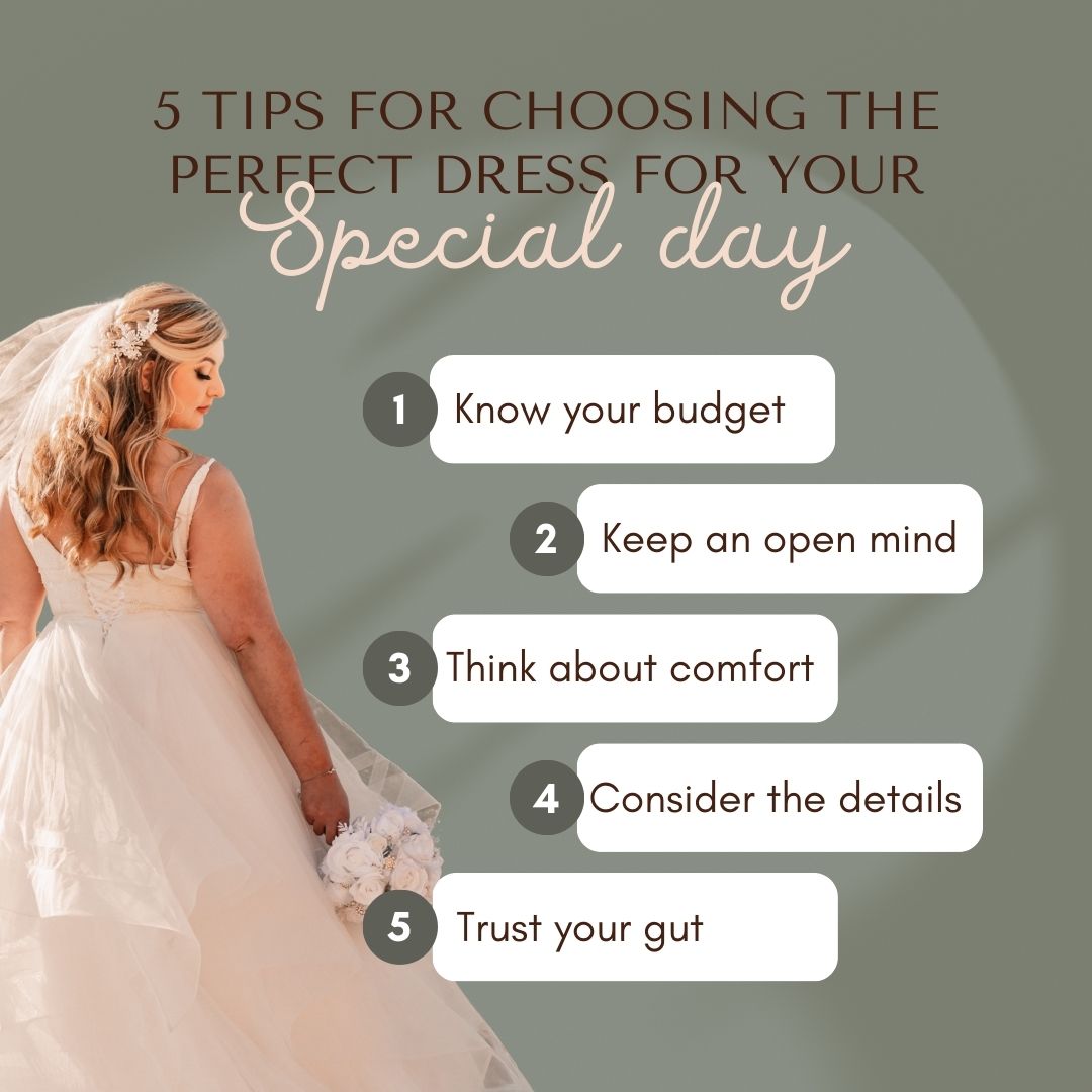 Finding the perfect dress for your special day is like finding your soulmate - it just fits! Ready to plan the rest of your dream wedding? Let's make your wedding as perfect as your dress! #weddingtips #myweddingdress #wedding2024 #wedding2025 #2024wedding #2025wedding