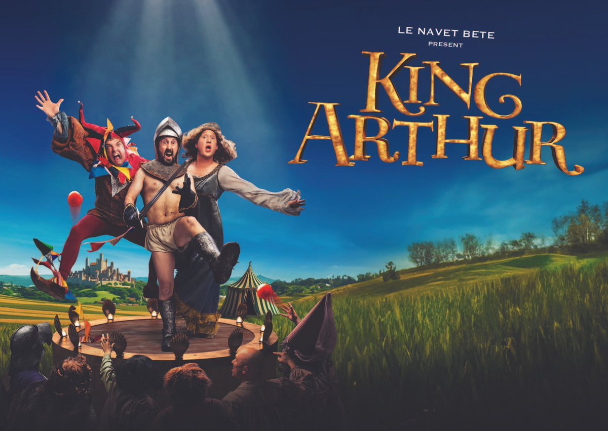 Award-winning funny men Le Navet Bete are back with a brand-new laugh-out-loud show for the ages! 🤣 ⚔️ King Arthur 📆 Sat 08 & Sun 09 June 🎟️ buff.ly/3w32Z3P