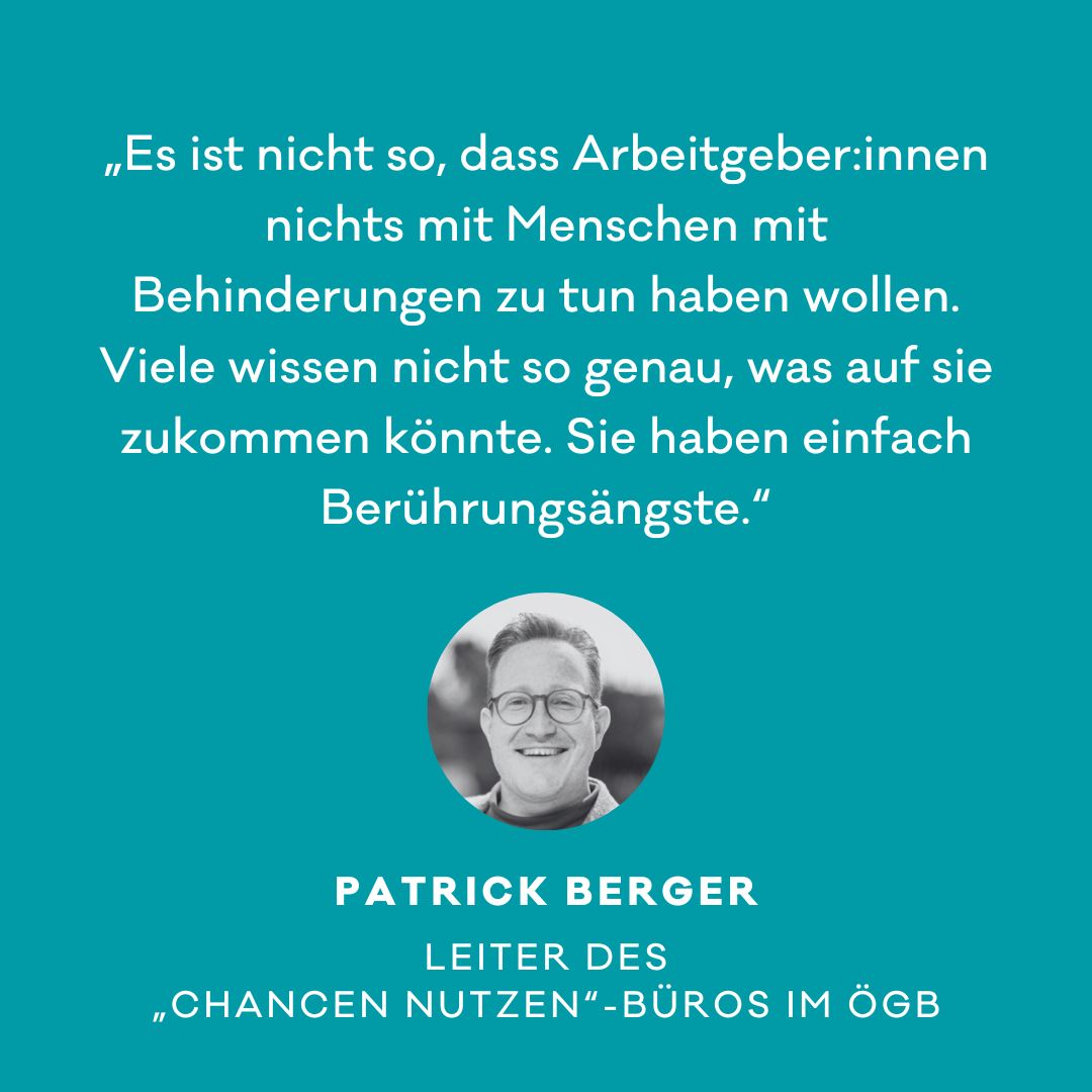 Schluss mit Unsicherheit! Viele Unternehmen zahlen jährlich lieber Hunderttausende Euro an Ausgleichstaxe, als Menschen mit Behinderungen einzustellen. Wir haben nachgefragt, was es für mehr Inklusion in der Arbeitswelt braucht. 👇 arbeit-wirtschaft.at/inklusion-in-d…