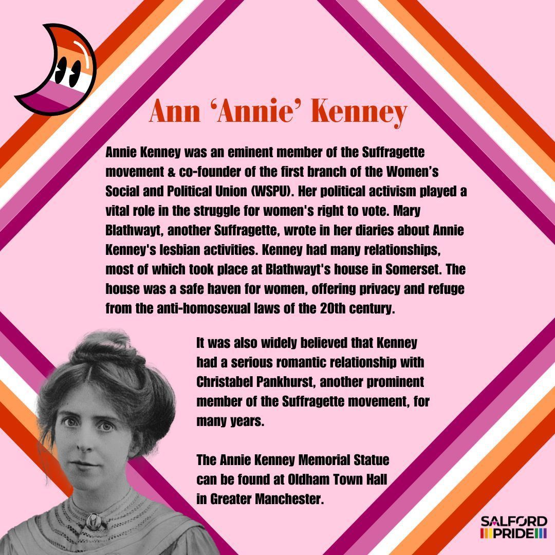 It’s International Lesbian Visibility Week, with this year’s theme being the power of sisterhood. Throughout the week, we are showcasing local sisters that YOU have said have made an impact on your lives. Today we raise awareness of the great work of Ann Kenney. #LVW24