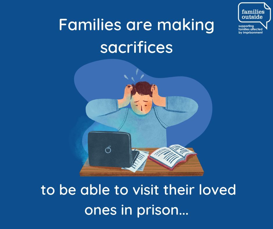 Families are making huge sacrifices to visit their loved ones in prison. We join @FamiliesOutside in calling for action address the financial barriers of travel to prisons and support families to continue contact. Read more 👉 buff.ly/3vWDbqa #NoEasyJourney