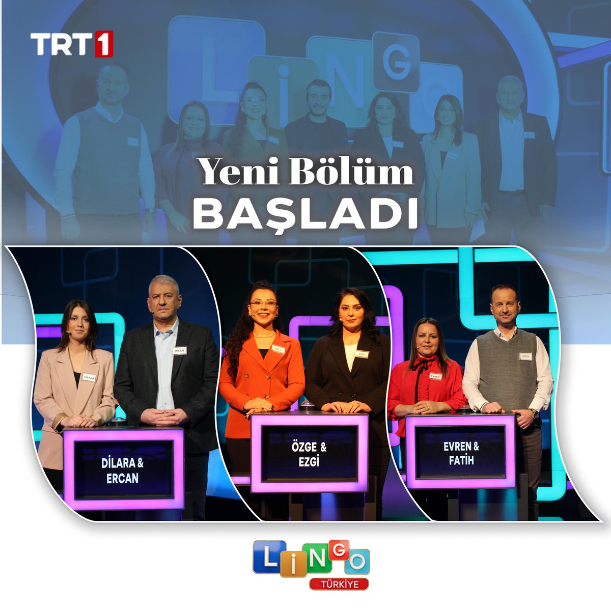 Yeni bölüm başladı. 🌸

#LingoTürkiye hafta içi her gün 17.45’te @trt1’de 📺