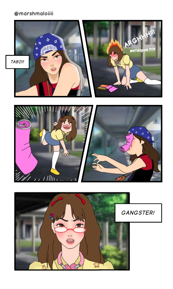 she's dating the gangster #macolet version