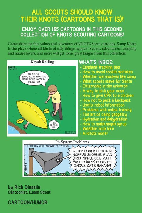 Knots Scout Cartoon - Rain Gutter Boat Race  - buff.ly/2VdlzyA #knots #cartoon #humor #scouts #boat #ship #race #raingutter #cafepress - buff.ly/3F3Nude