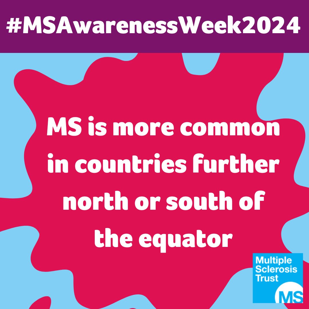 MS Awareness Week, 22 - 28 April  #MSUnfiltered