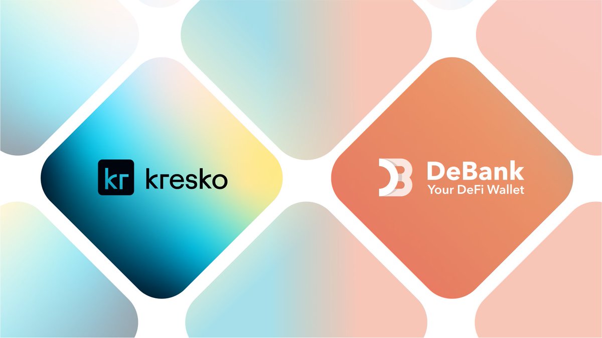 Kresko has officially debuted on @DeBankDeFi 🚀 We're excited to share that we've already gained $32.5 million in total value of followers(TVF) Make sure to follow us on Debank for access to potential badges, content and more 👉 debank.com/official/Kresko