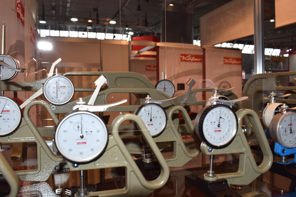 IndBereich's tweet photo. KÄFER Messuhren können noch bis einschließlich Freitag auf derControl 2024 in Stuttgart in Augenschein genommen werden: Halle 8, Stand 8210

#Messtechnik #Messuhren #QS #control2024 @Control_Messe @Messe_Stuttgart https://t.co/rGBc9IHlBB