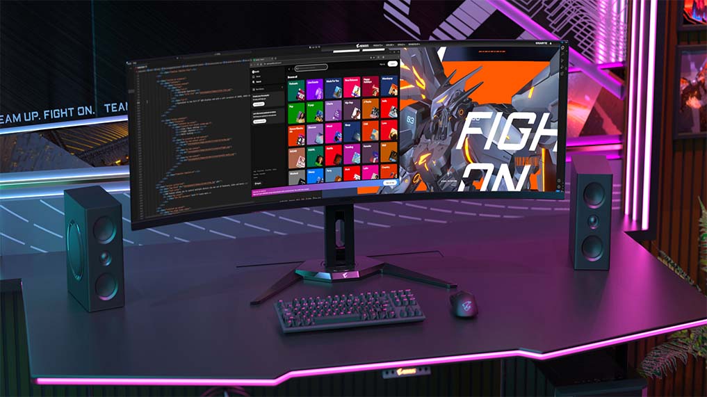 GIGABYTE Introduces AI-Enabled Ultrawide QD-OLED Gaming Monitor in India

The AORUS CO49DQ gaming monitor offers a 5120 x 1440p Dual Quad High Definition (DQHD) display at a 32:9 aspect..

Read More👉digitalterminal.in/device/gigabyt…

#GigabyteIndia #GamingMonitor #AORUSLaptop