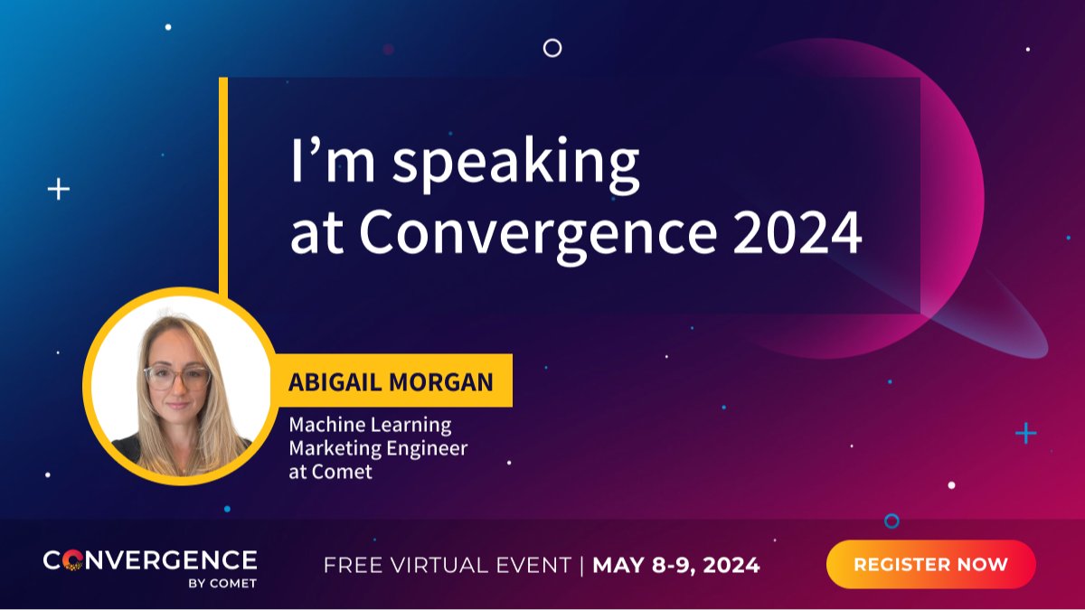 🚀 I'm super excited to be co-hosting a workshop for this year's Convergence Conference by @CometML!

👨‍🚀 My colleague and I will be walking through some #PromptEngineering workflows for vision models.

👉 Register for free to reserve your spot: bit.ly/3Q8mNte