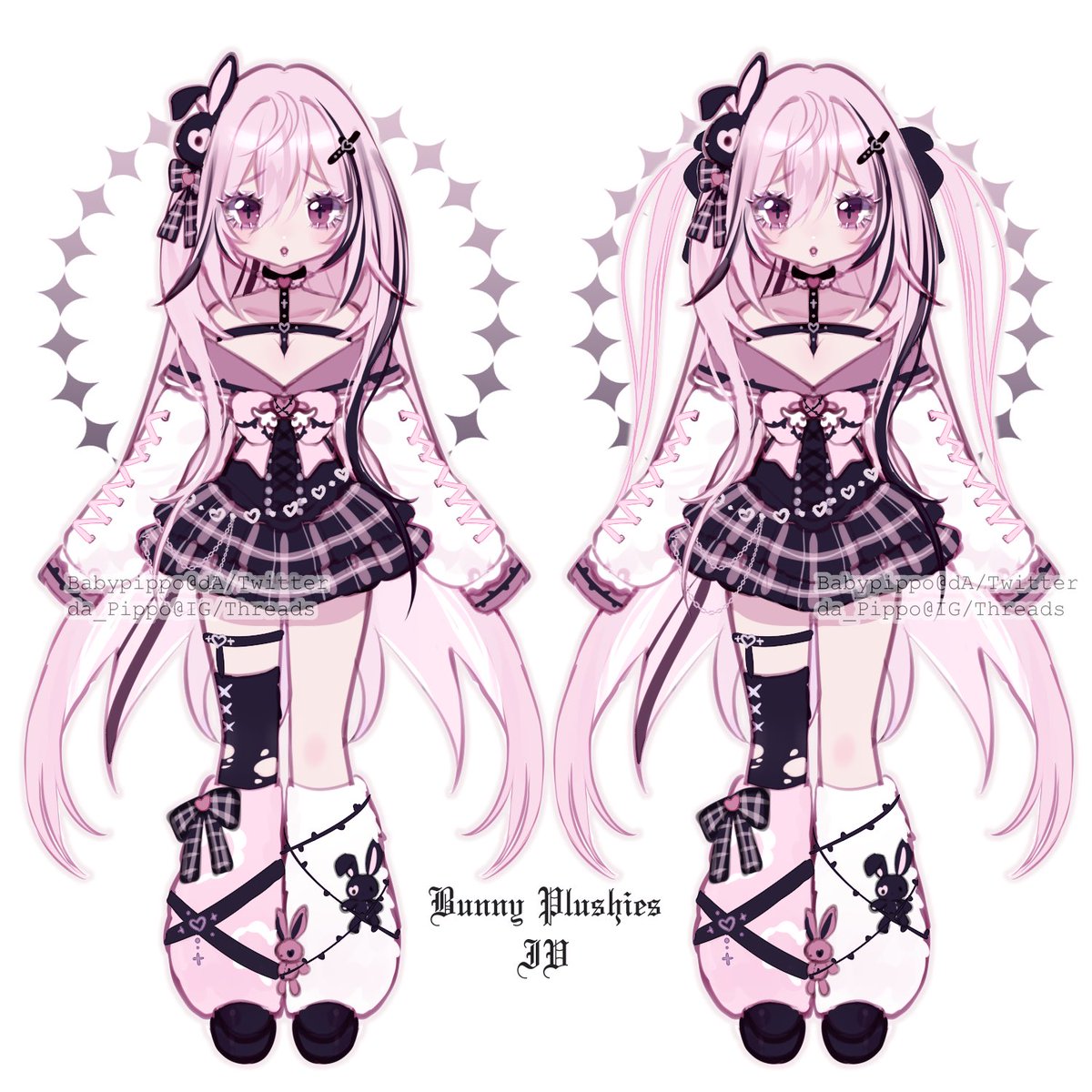 🩷Bunny Plushies IV🖤

$250 (personal use) 

Dm to claim!

#adoptable #characterdesign #vtuber