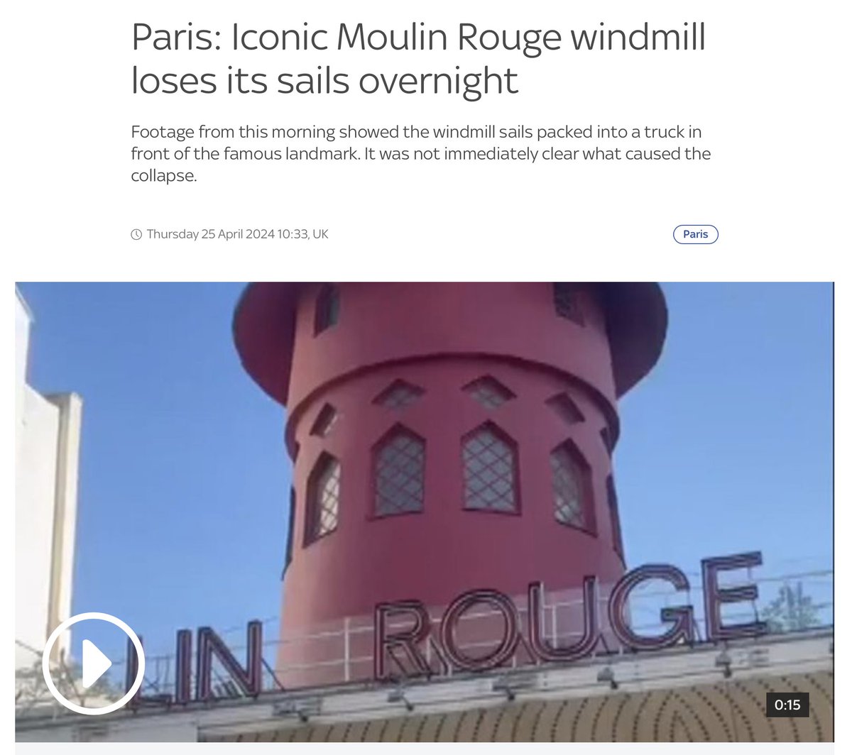 Yesterday: A white horse covered in blood gallops through the streets of London. The clock of Big Ben freezes at 9am. This morning: The sails of the Moulin Rouge windmill inexplicably collapse for the first time in 135 years. Tomorrow: Look out for the Star called Wormwood,…