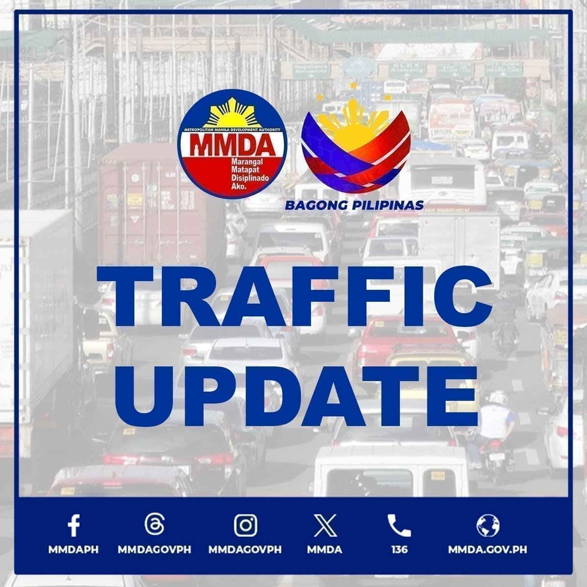 METROBASE Traffic Update as of 7:00PM WHEN: April 25, 2024 A. MAJOR ROADS: *EDSA SOUTHBOUND - Muñoz, moderate to slow moving (due to volume of vehicles) - Reliance to Guadalupe, moderate to slow moving (due to volume of vehicles) - Orense to Magallanes split, moderate to slow…