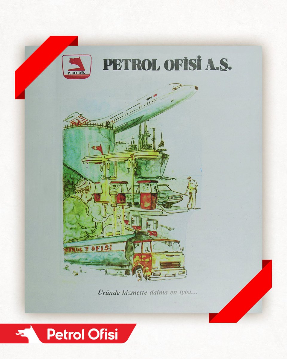 1985 yılı Oto Dergisi ilanımız… Kurulduğumuz ilk günden itibaren hizmet anlayışımız hiç değişmedi. “Üründe, hizmette daima en iyisi…” ilkesiyle Petrol Ofisi her zaman #BugündenYarınaHazır #tbt