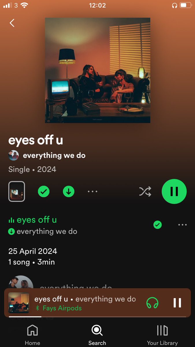 #NewMusicThursday Eyes off U an amazing Catchy Song/Tune Thanks Guys streaming on all platforms 👏👏🎼🎤🎸🥰