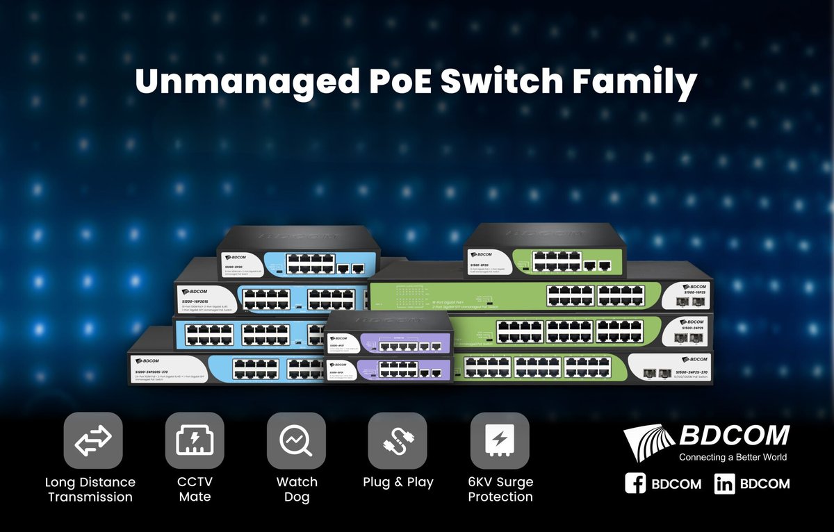 More Secure CCTV Networks with #BDCOM's PoE Feature

oncu-global.com/blogs/more-sec…

#CCTV #PoE #networksecurity #TechnologySolutions