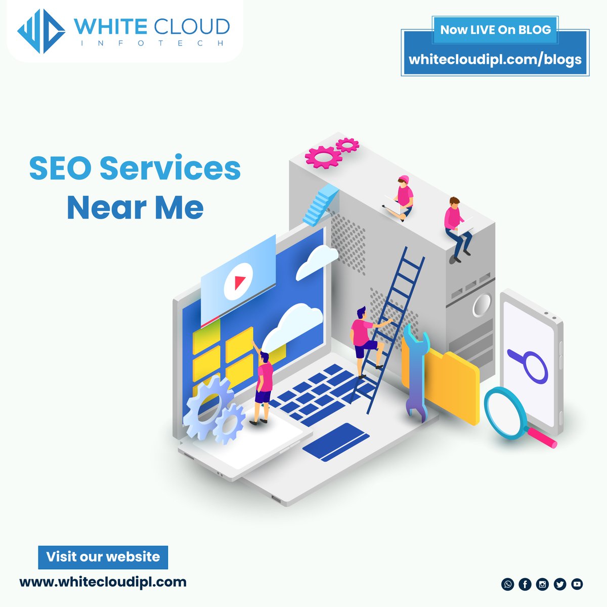 SEO Services Near Me
Read our complete blog article here: whitecloudipl.com/blogs/seo-serv…
#blog #whitecloudipl #whitecloudinfotech #itcompany #softwaredevelopmentcompany #SEO #Services #Near #Me #SEOServicesNearMe