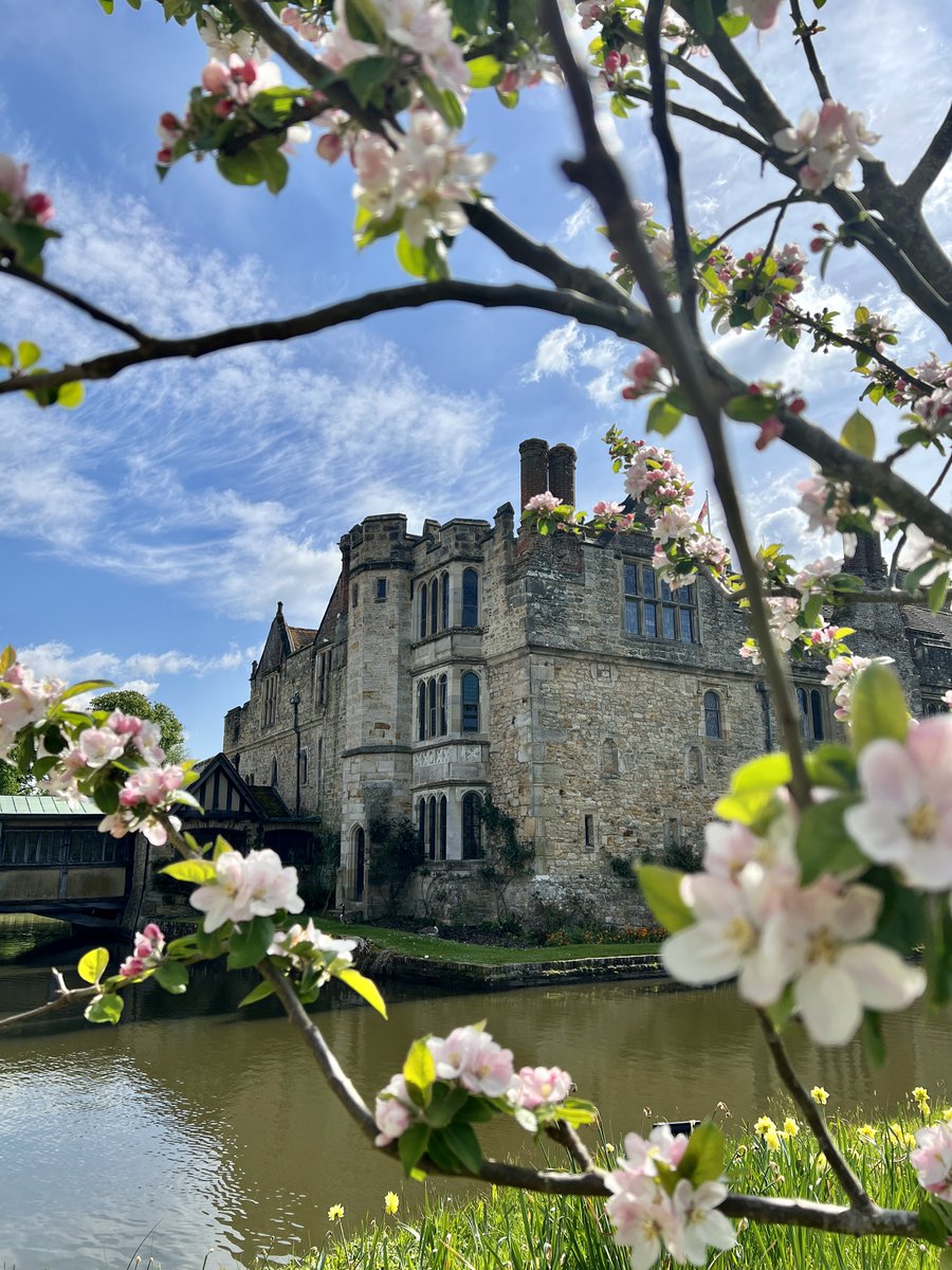 From the orchard you can see Anne Boleyn's bedroom window. Comment below if you know which one it is! 💗 #HeverCastle