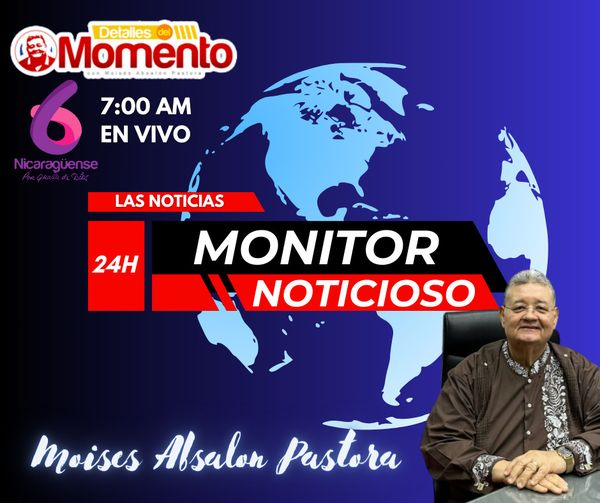 Monitor Noticioso del jueves 25 de abril de 2024. facebook.com/photo/?fbid=79…