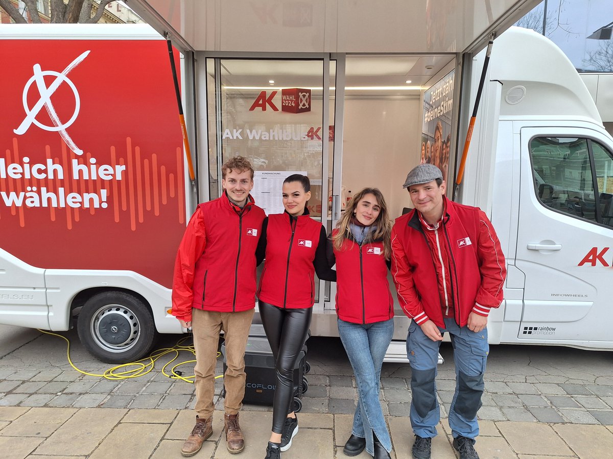 Das waren die Wahlen der <a href="/Arbeiterkammer/">AK Österreich</a>.🗳️ Auch unsere Abteilung EU &amp; Internationales war tatkräftig mit dabei. Hier ein paar Highlights mit <a href="/ey_frank/">Frank_Ey</a>, <a href="/Ellmeier_Elena/">Elena Ellmeier</a> und vielen anderen!