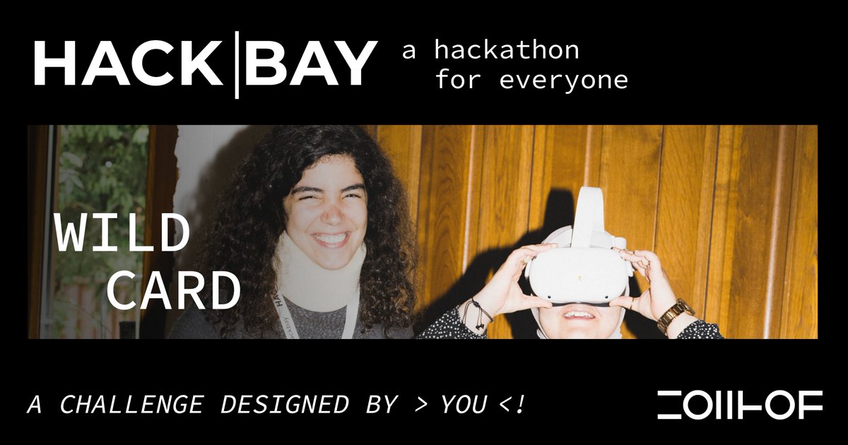 You ask - we listen: Due to high demand, we decided to add a fourth option to our HACK|BAY 2024 challenges: The wild card! 🃏 No strings attached except you bring an impactful idea, find a team during ideation session, and build a solution using the latest technology. #hackathon