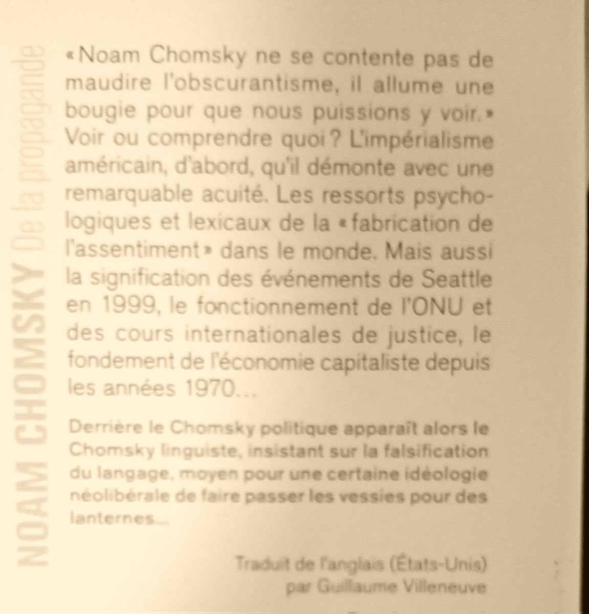 Comment une personne activiste militante avec un intellect et une pensée anarchique de l'envergure de #NoamChomsky a pu penser à un moment de sa vie qu'il fallait mettre les réfractaires du vax dans des ghettos ?
🤯