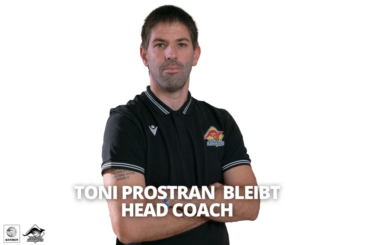 Toni Prostran bleibt Head Coach der Iserlohn Kangaroos
iserlohn-kangaroos.de