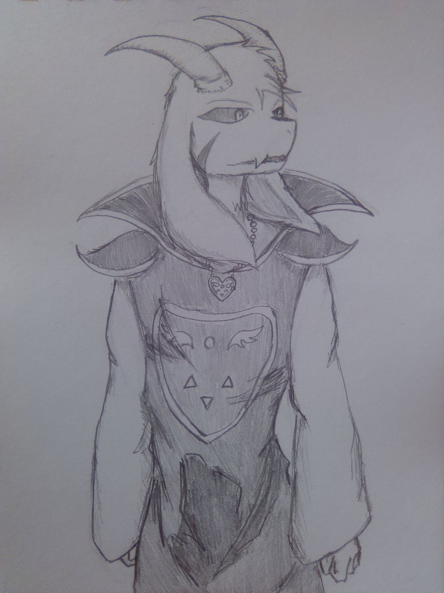 アズリエル Asriel・Dreamer アズリエル・ドリーマー アンダーテール undertale undertaleFanart キャラ そこにいるのかい