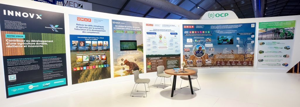 Dive into sustainable agriculture with us at @SIAM_OFFICIEL until the 28th! Visit our booth to learn about our #PlantNutritionSolutions & how we’re driving a #JustAgriculturalTransition w/ @Al_Moutmir, @OCP_Africa, @UM6P_officiel, #OCPFoundation, @OCPNutricrops & @Innovxofficial