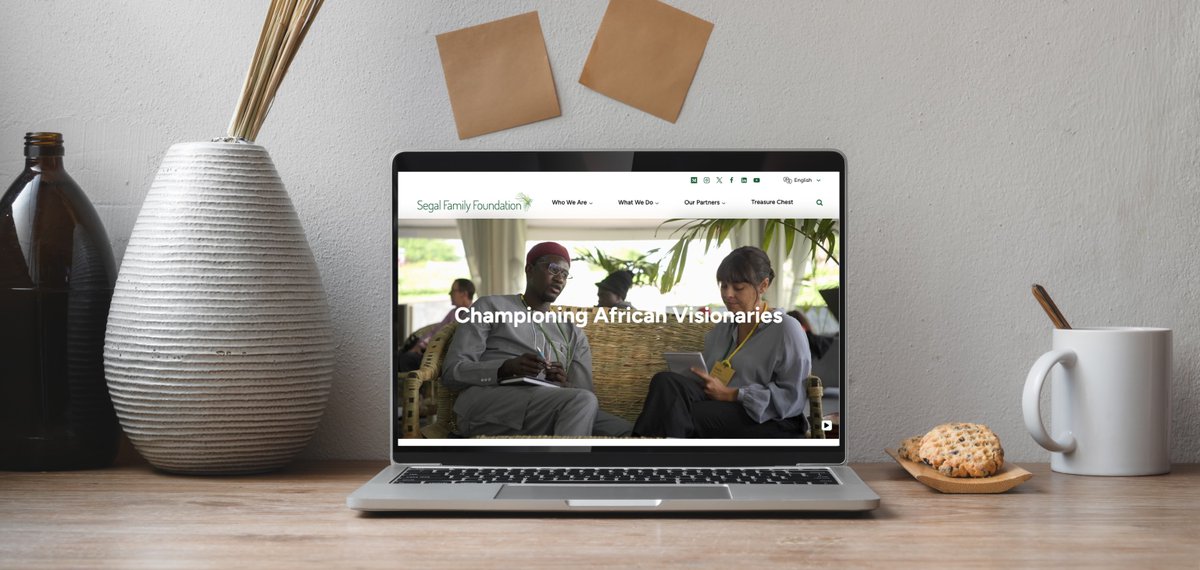 So excited, we can't sit still 🤩 It's our brand new website! What we (and obviously, you will) LOVE: ✅ New FAQs ✅ Detailed partner pages ✅*Treasure Chest* ✅ French & Kiswahili translations See you there! segalfamilyfoundation.org #ChampioningAfricanVisionaries #NewWebsite