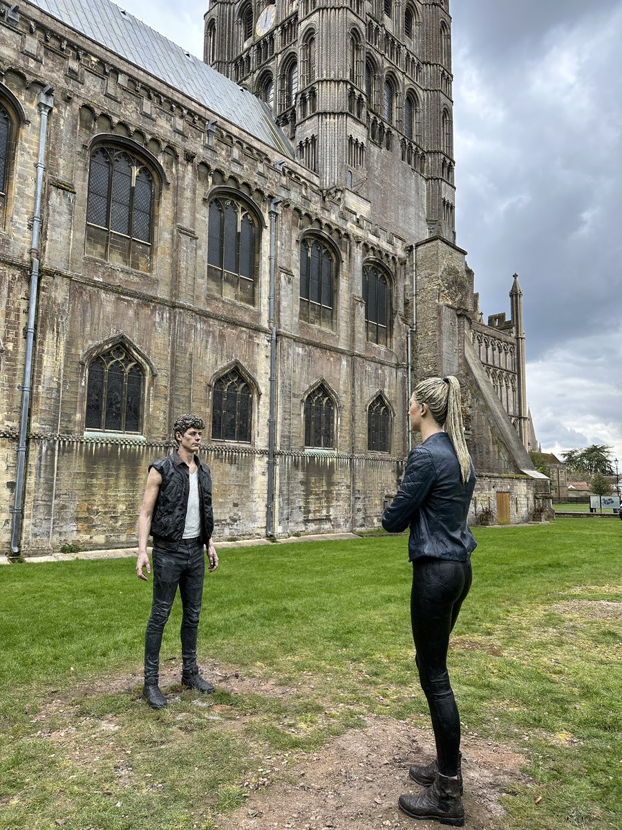 I am my brothers keeper exhibition by Sean Henry, looks interesting @Ely_Cathedral @SpottedInEly @ElyPhotographic