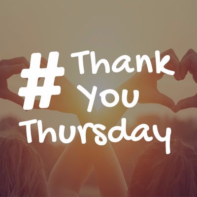 Happy Thank You Thursday everyone! 🎉  Let's take a moment to express our thanks to those who make our days brighter. Wishing you a day filled with love, laughter, and heartfelt expressions of gratitude. #ThankYouThursday #Gratitude #CelebrateTheJoy