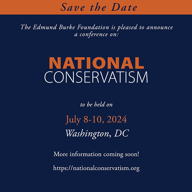 Announcing: NatCon 4 will take place in Washington, DC from July 8-10. Sign up to receive further information at natcon.org @NatConTalk