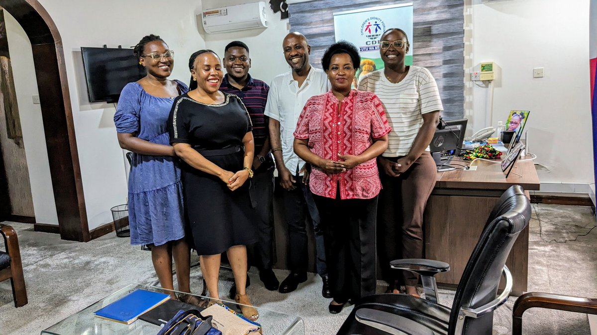 kaya_foundation's tweet photo. This week our Managing Director @PiliAnnaNgome joined force with @MedeaTanzania @EndCEFM to strategize on pushing the agenda to end early child marriage which is one among contributing factor for children disability @GirlsNotBrides @cbm_eastafrica @UbaloziTheHague https://t.co/i3CSNuuELk