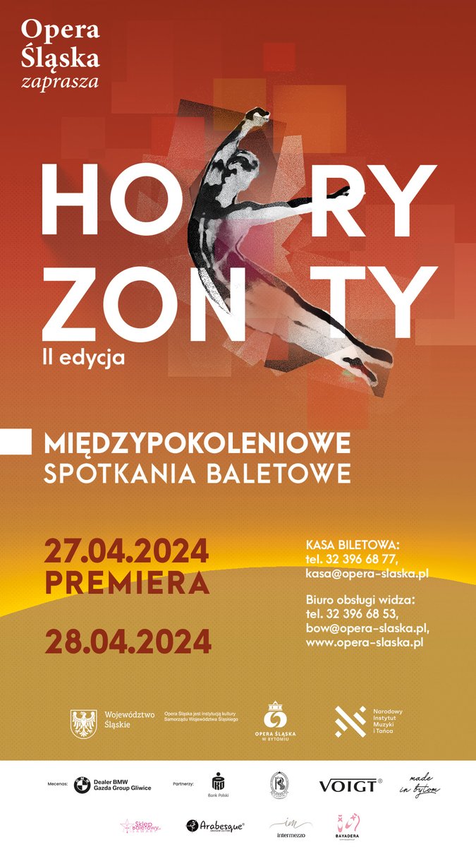 Horyzonty - Międzypokoleniowe Spotkania Baletowe zapraszamy do wspólnego świętowania Międzynarodowego Dnia Tańca bilety: opera-slaska.pl/system_biletow…