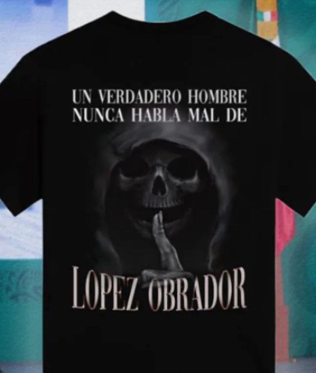 jesusortegam's tweet photo. —Si @lopezobrador_ considera que esto es culto religioso, entonces está violentando la constitución que prohíbe hacer propaganda electoral con símbolos religiosos.
—Si promueven el símbolo de la “santa muerte” como identidad gráfica de @PartidoMorenaMx, entonces este partido hace apología de la violencia más atroz. 
—Si con este mensaje están tratando de acallar las críticas contra el presidente, entonces están haciendo terrorismo de Estado.