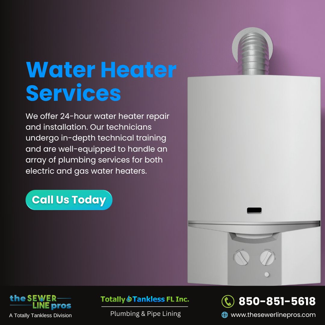 🔥 Hot water trouble? Don't fret! Our skilled technicians are here for you 24/7!

Whether it's repair or installation, we've got you covered!💧

Call Us Today� - (850) 851-5618
Visit - thesewerlinepros.com
#plumbing #waterheater #services