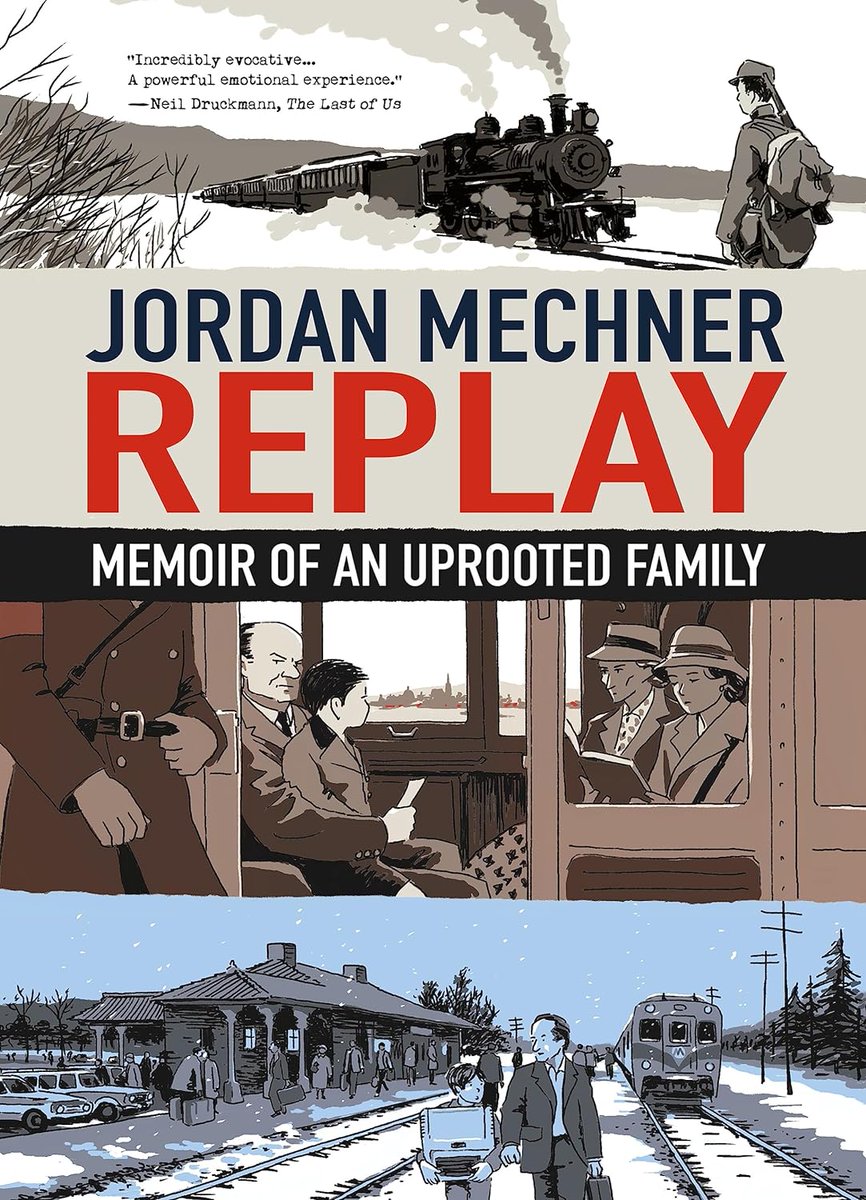 The creator of Prince of Persia, Jordan Mechner, has written and illustrated an extraordinary graphic memoir. Replay: Memoir of an Uprooted Family. Can't stop thinking about these lives.