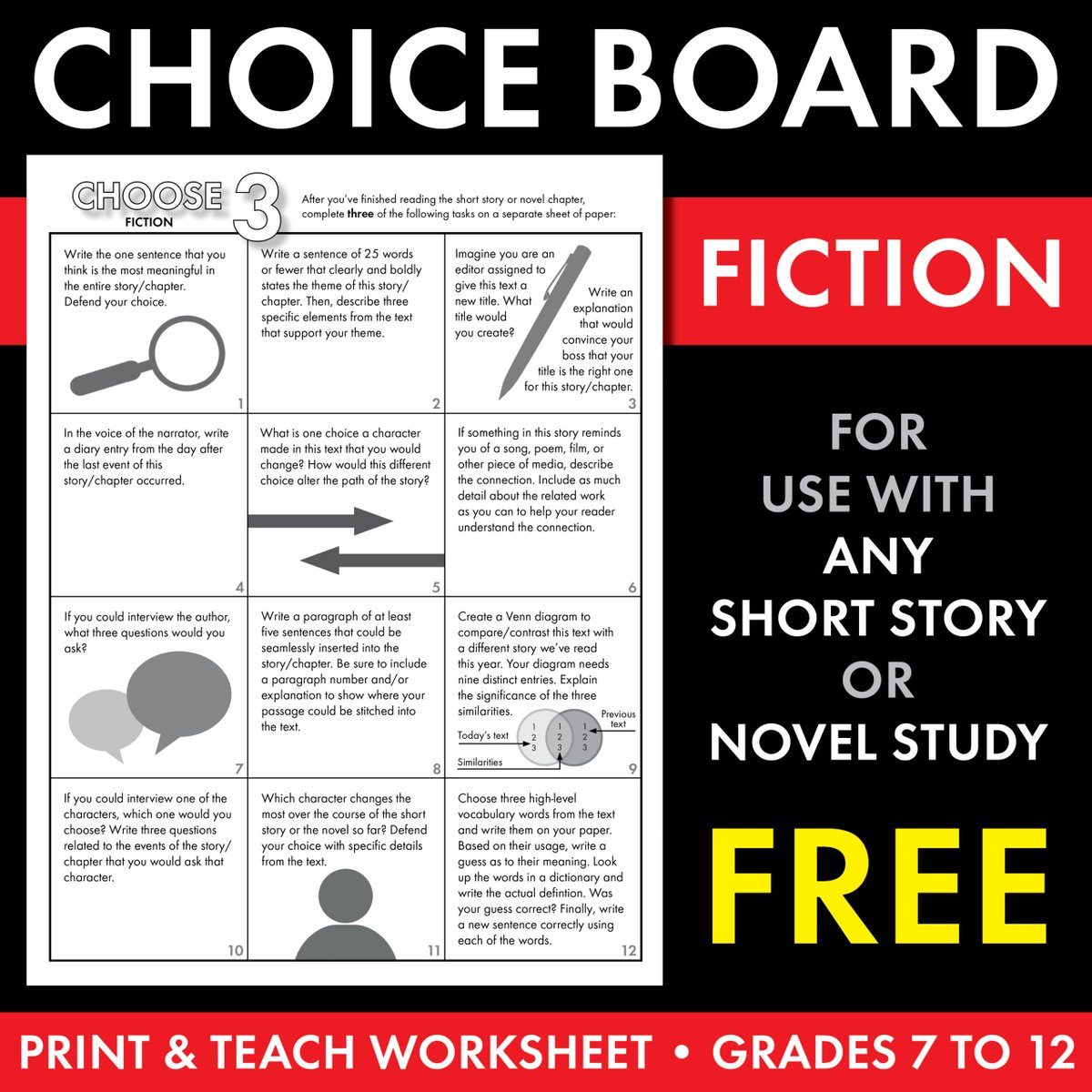 📖Once students have finished their reading assignment...try this!

sbee.link/6cx3h8yfkv  via Laura Randazzo
#ela #engchat #teachertwitter