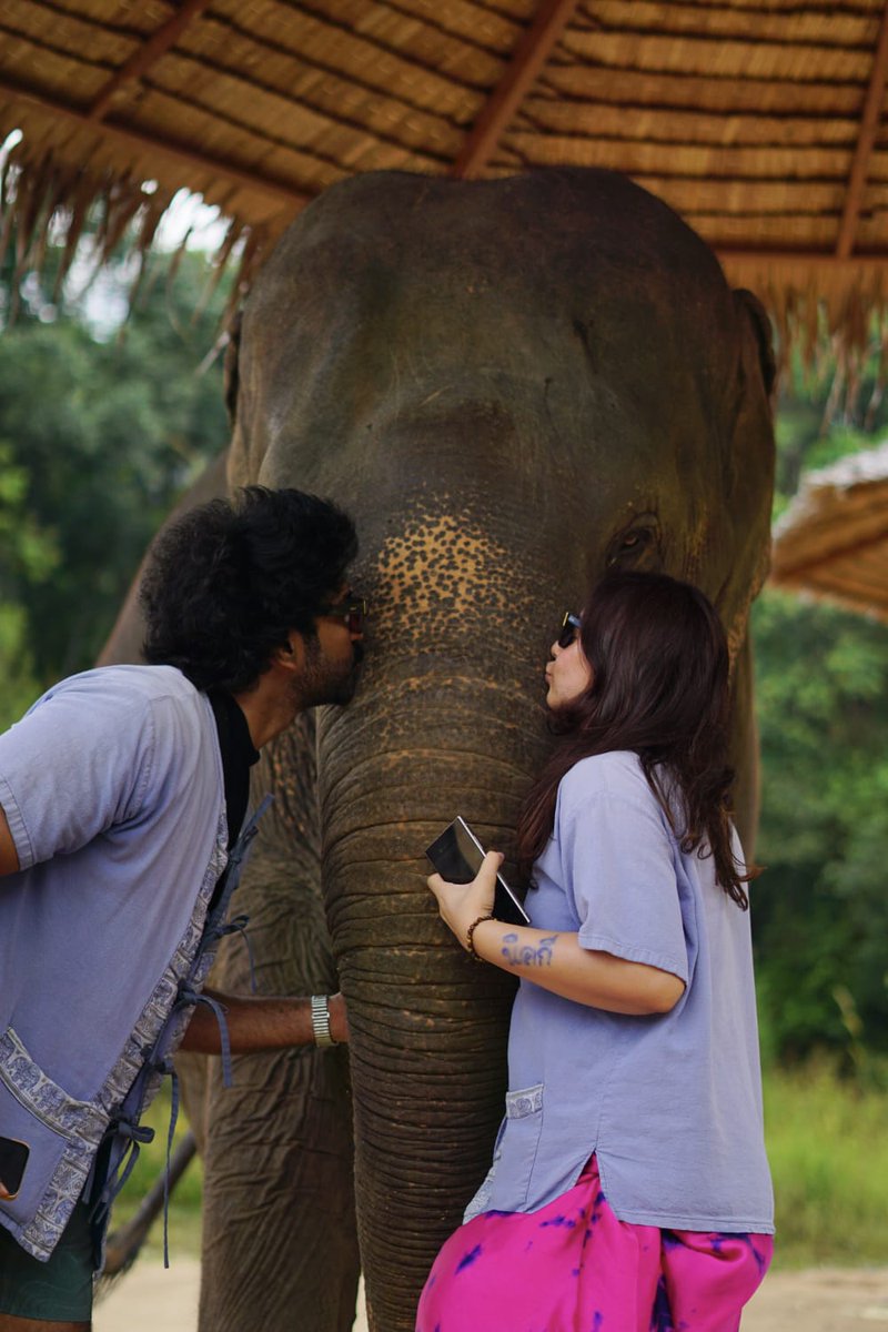 Take a look at these latest clicks of actors #NikkiGalrani & #AadhiPinisetty from their recent Thailand holiday! 🇹🇭 😍👌🏼 @nikkigalrani @AadhiOfficial @RIAZtheboss @V4umedia_