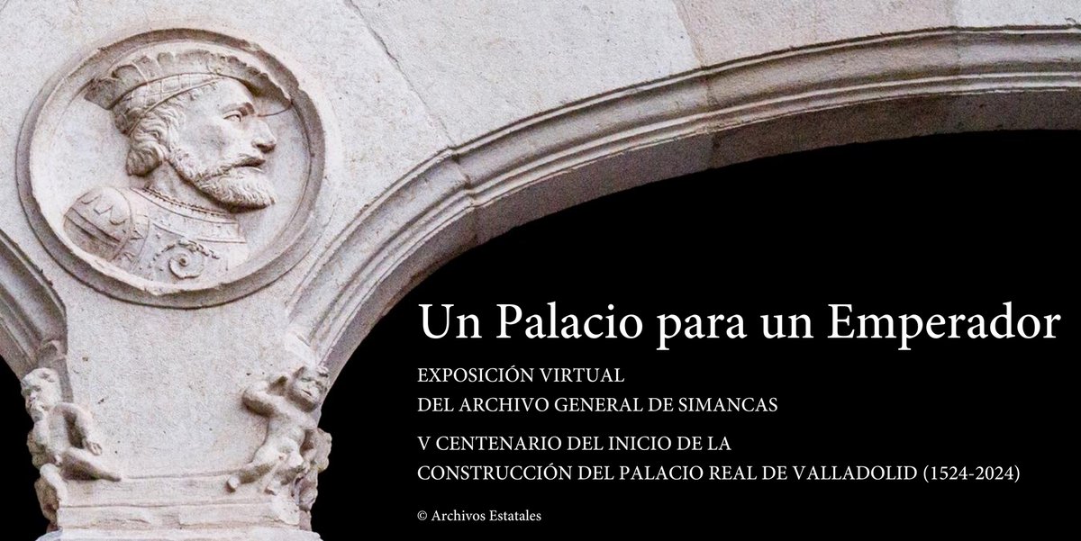 #TalDíaComoHoy, en 1524, el @AyuntamientoVLL concedió a Francisco de los Cobos, secretario de 👑Carlos V, licencia de obra para construir su casa, el #PalacioRealDeValladolid. Más en la #ExpoUnPalacioParaUnEmperador del #AGS: 🔗cutt.ly/NwSZNPti @culturagob