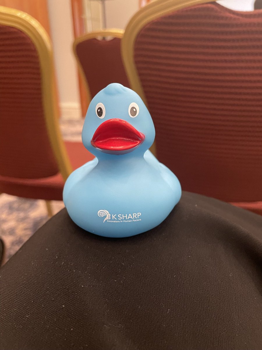 EHF24, as always, was amazing 🦆 

This year, I was part of the K Sharp Ltd team, which made the conference incredibly enjoyable!

I was also given the opportunity to present on a study I did as part of my PhD, on assessing the needs of clinicians for an AI sepsis tool 👩🏼‍💻