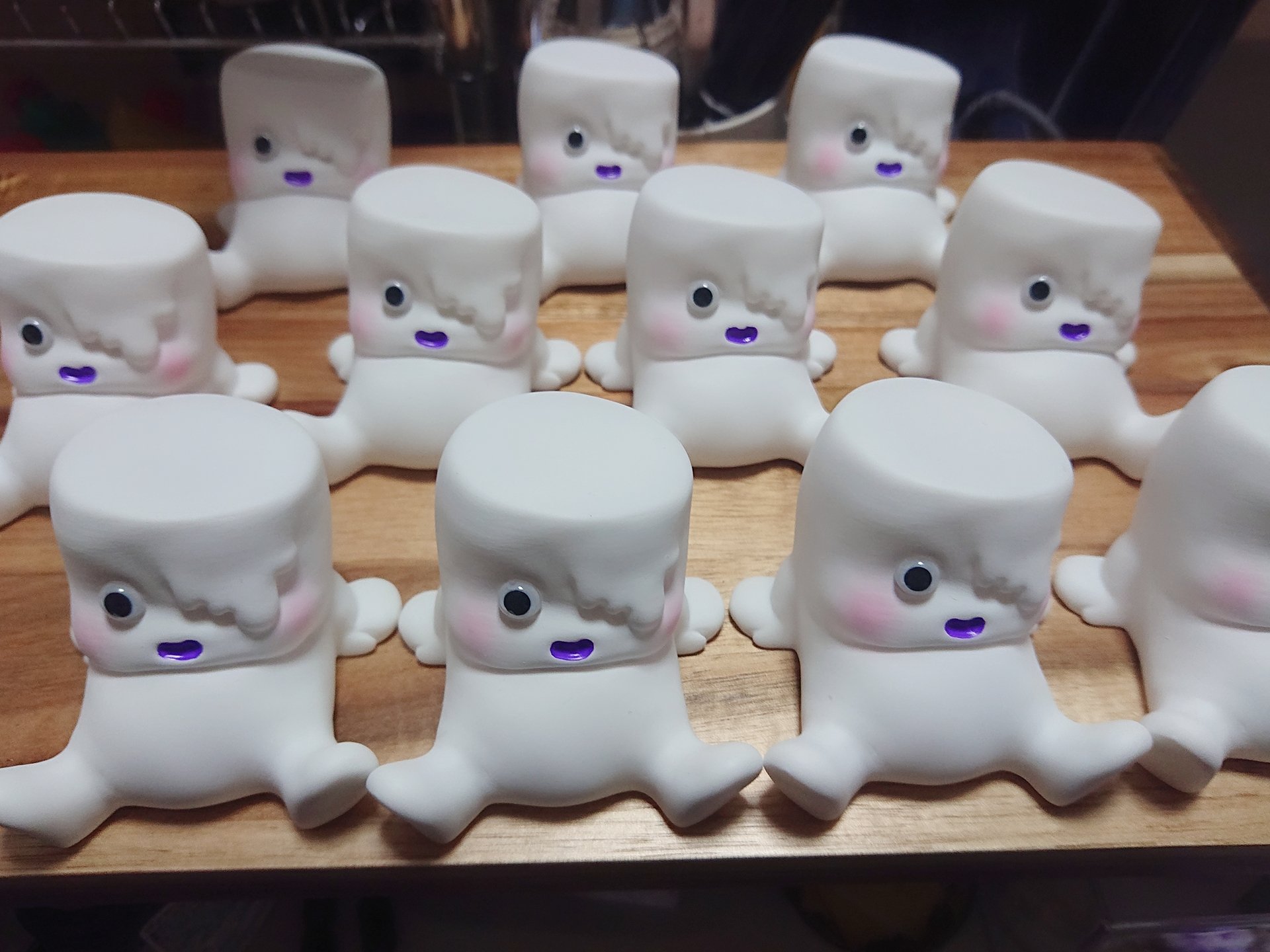 Art Studio「SHOT!」 アンデットマシュマロ 2点セット蓄光 Art Studio「SHOT!」 - メルカリShops