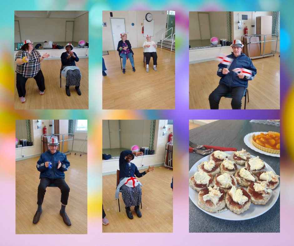 Our Sandon Oasis group enjoyed some St Georges’ Day inspired entertainment and some lovely scones to celebrate.
#StGeorgesDay #scones #dementiacare #dementiasupport #dementiafriends #DementiaEntertainment #MusicTherapy